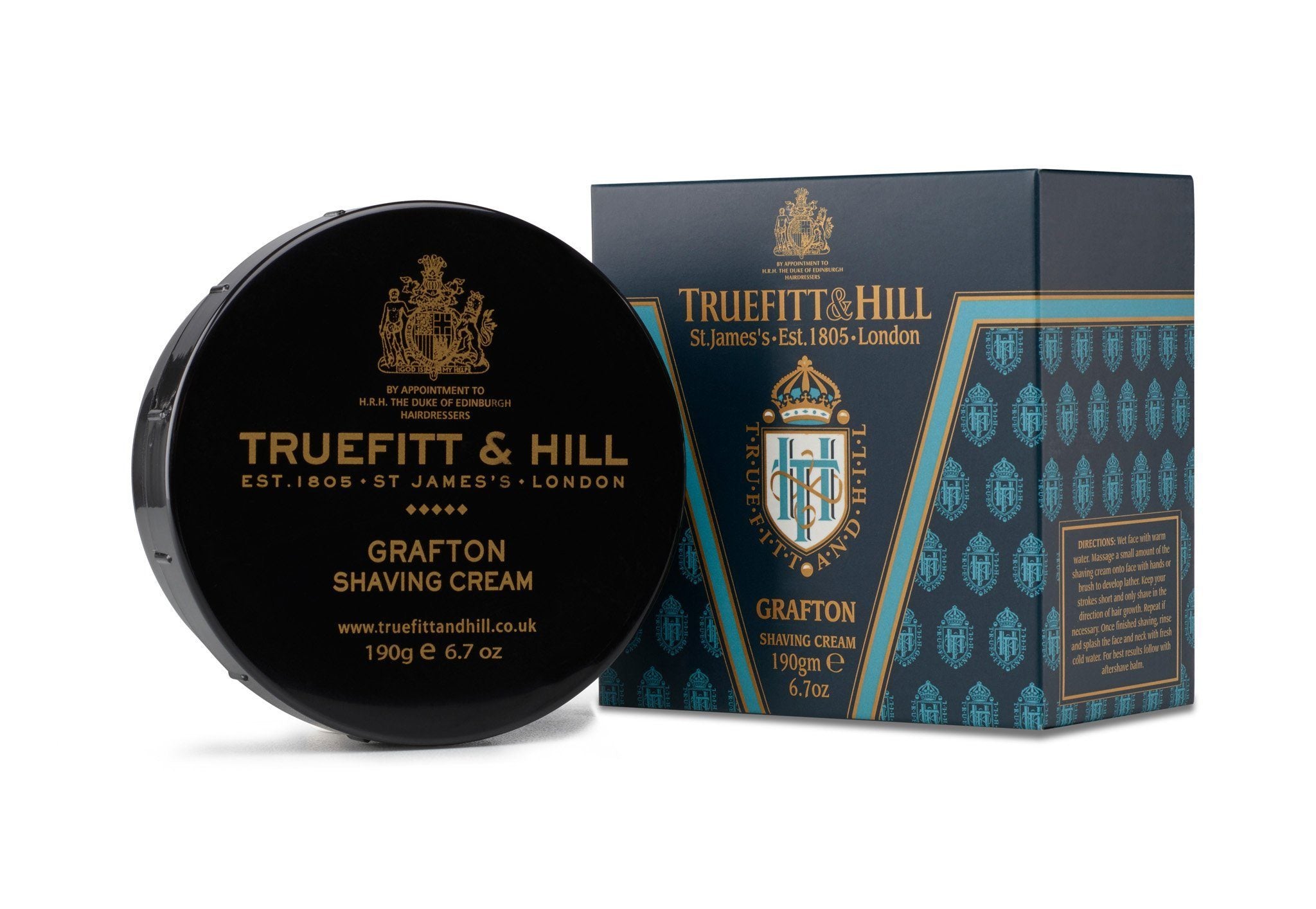 Truefitt & Hill barberkrem i skål - Grafton