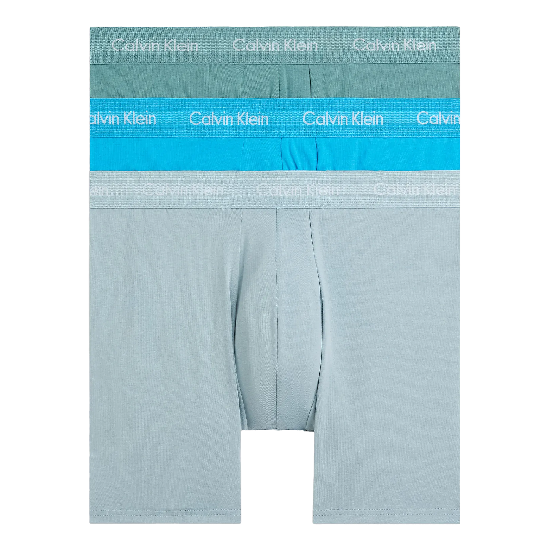 Calvin Klein boxershorts 3-pakning Blå/grønn/hav M S XL XS L