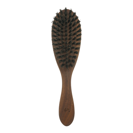 Faller RoughLine hårbørste med villsvinbust og valnøttskaft 