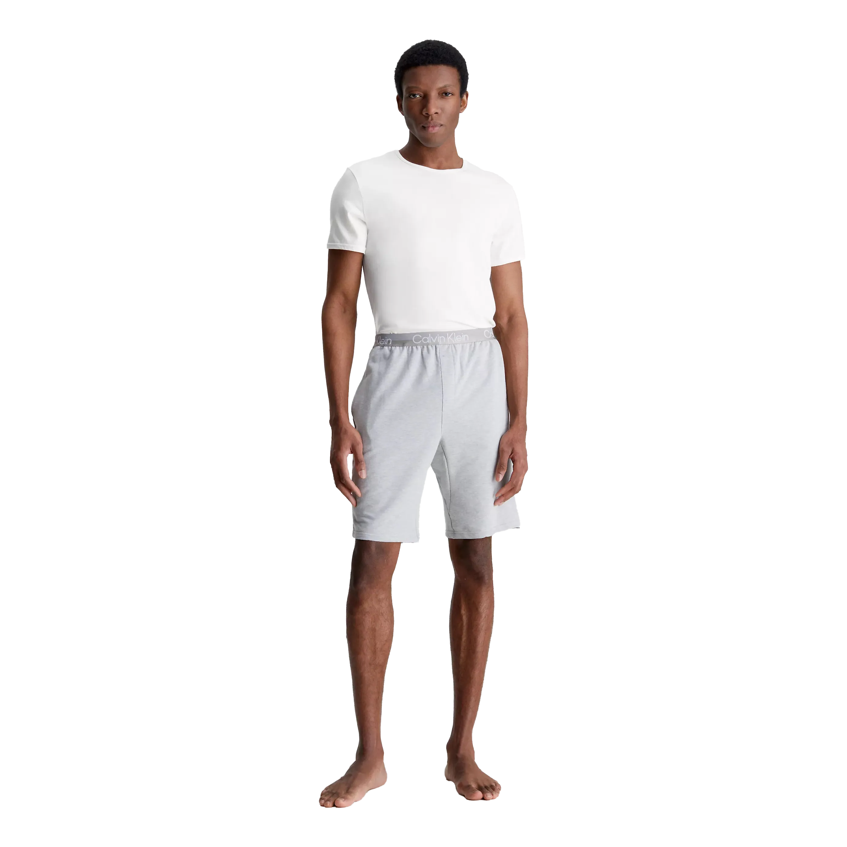 Calvin Klein crew neck t-skjorte 2-pakning - Hvit 