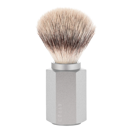 Mühle Hexagon Silvertip Fibre barberkost 