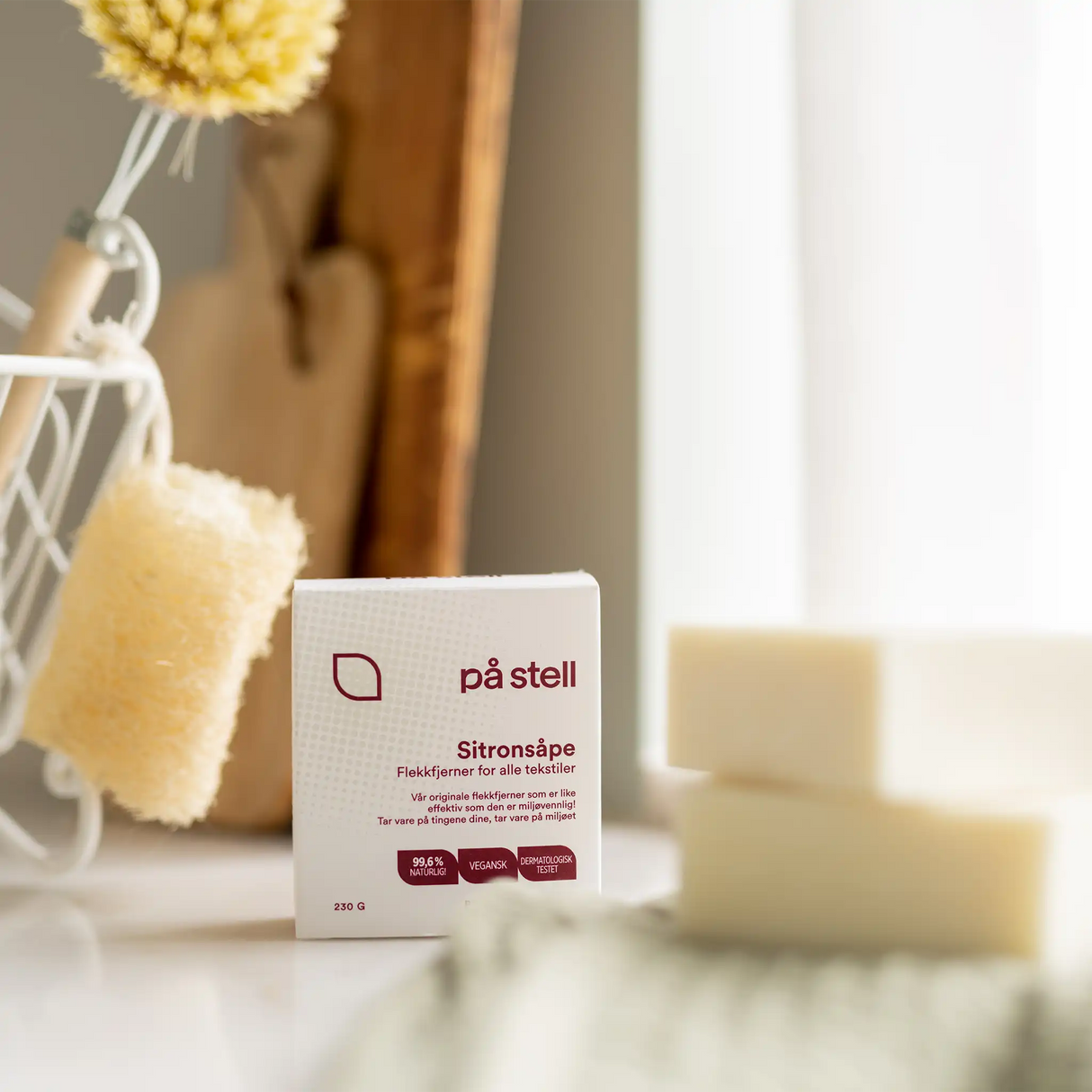 På Stell sitronsåpe flekkfjerner