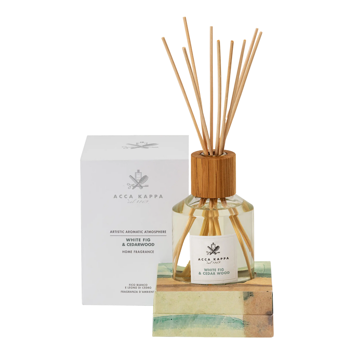 Acca Kappa White Fig & Cederwood-Home Diffuser W/Sticks 