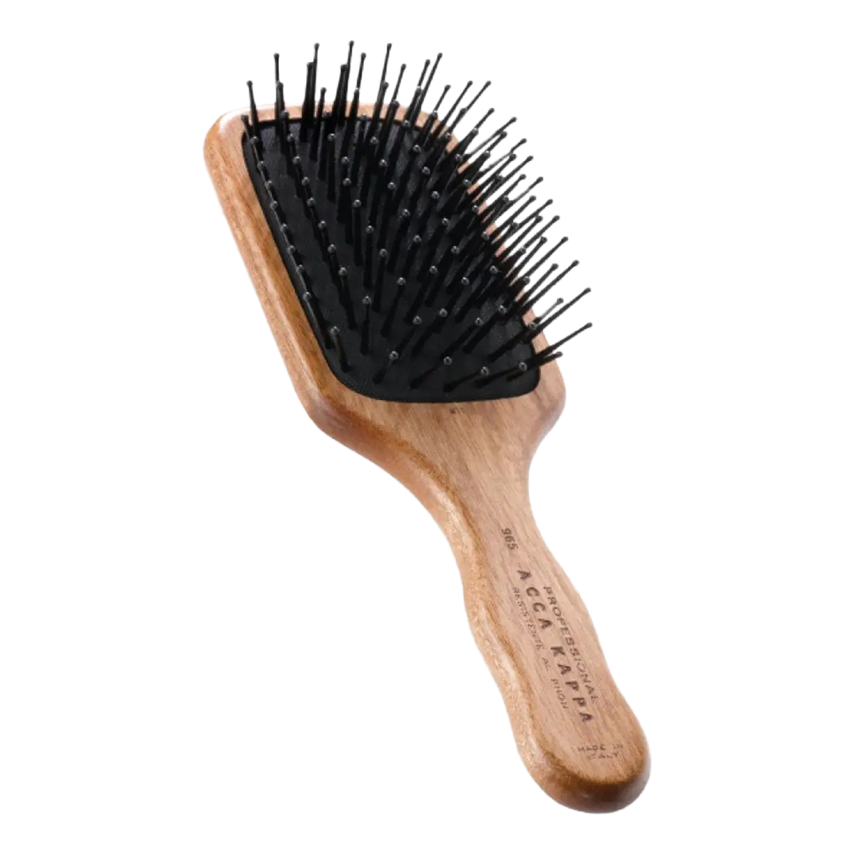 Acca Kappa Mini Paddle Brush Kotibe' Wood Pom Pins 