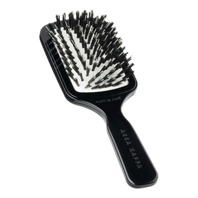 Acca Kappa Mini Paddle Brush 100% Boar Bristles & Nylon Monofilament 