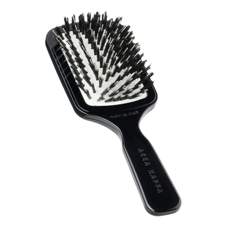 Acca Kappa Mini Paddle Brush 100% Boar Bristles & Nylon Monofilament 