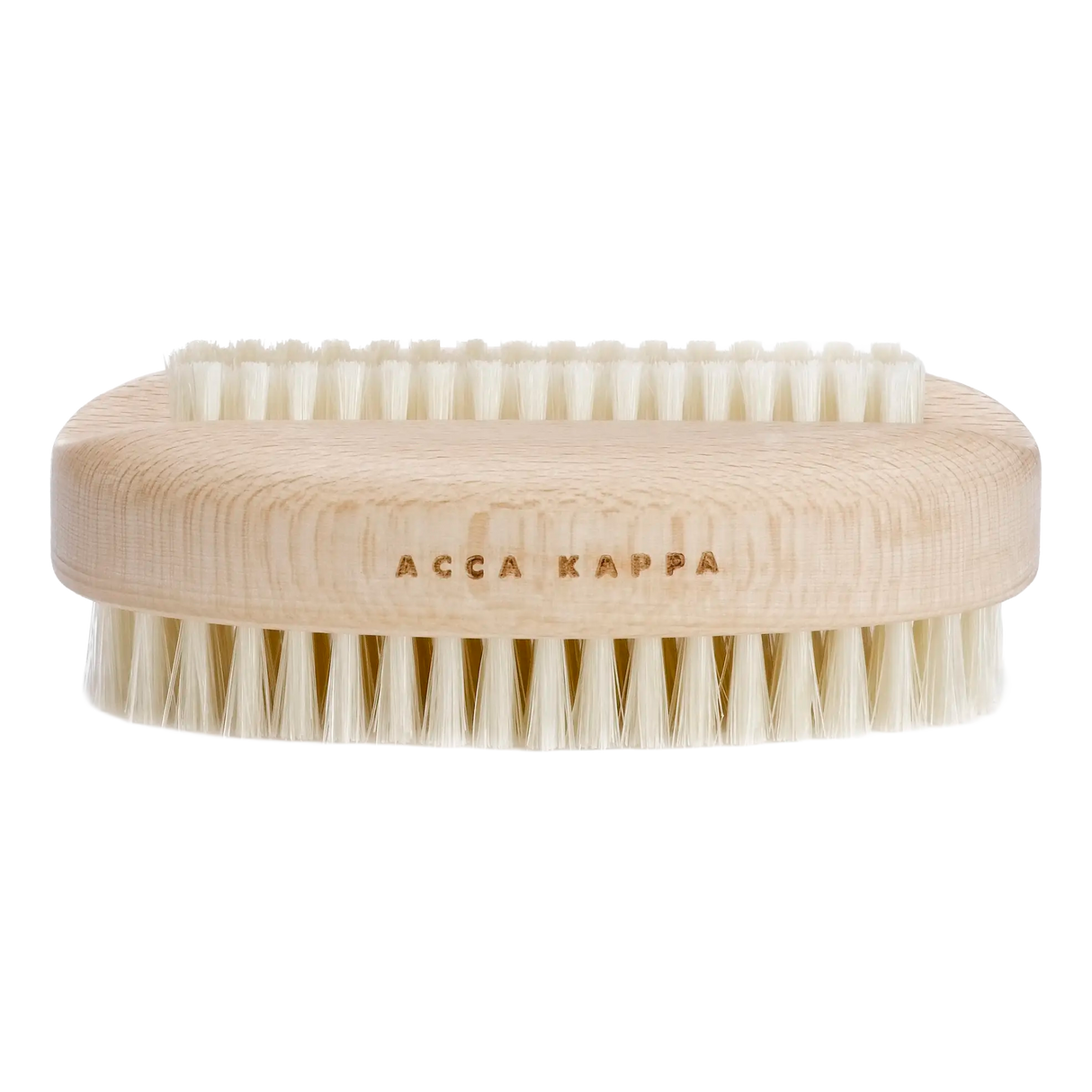 Acca Kappa Nail Brush Beech Wood Natural Bristles Double Tufting 