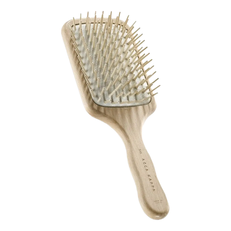 Acca Kappa Paddle Brush Beech Wood Wooden Pins 
