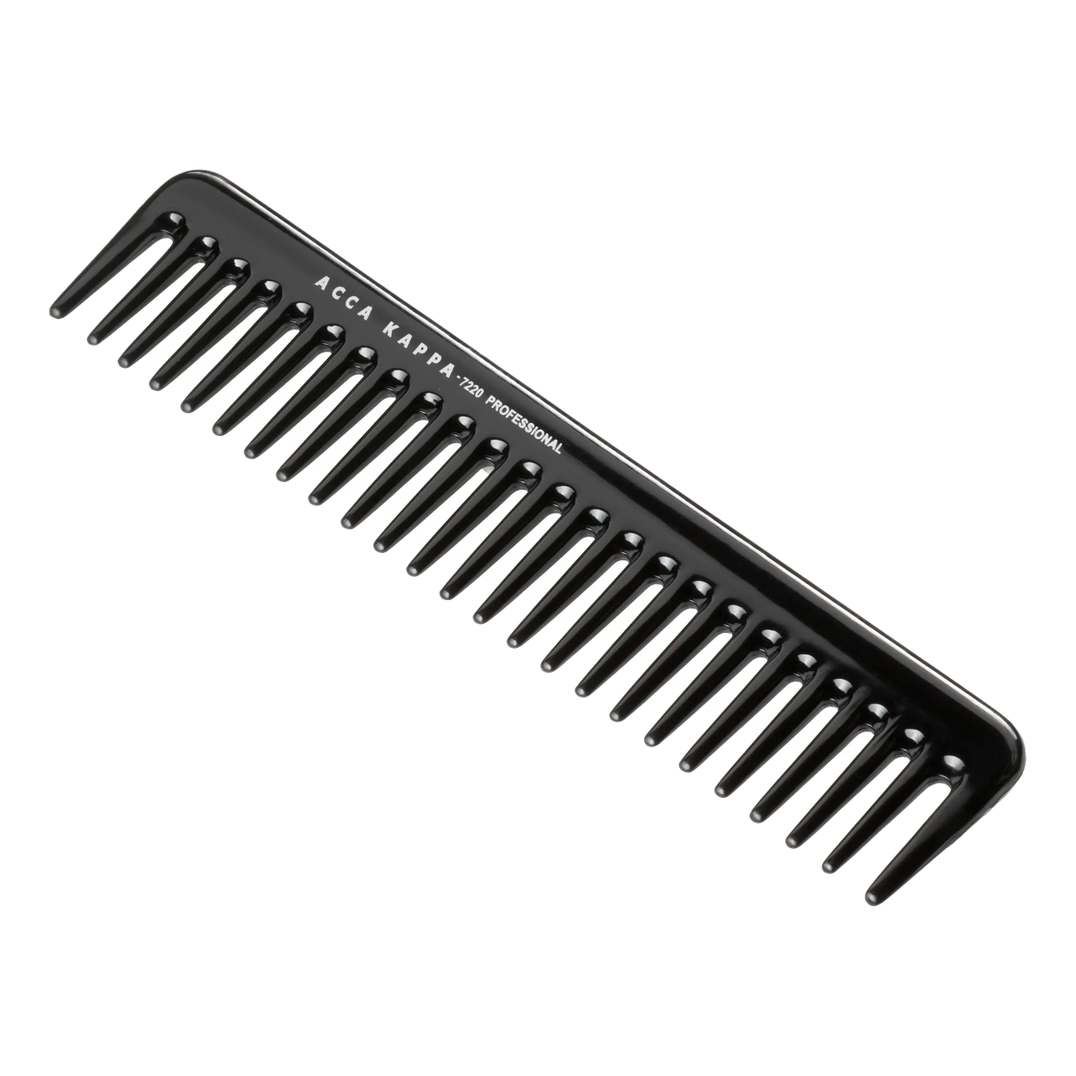 Acca Kappa Professional Polycarbonate hårkam med grove tagger 
