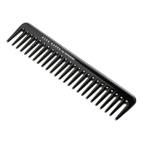 Acca Kappa Professional Polycarbonate hårkam med grove tagger 