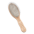 Acca Kappa Protection Oval Brush Beechwood Looped Nylon Medium Touch 