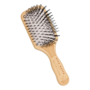 Acca Kappa Protection Mini Paddle Brush Beechwood Looped Nylon 