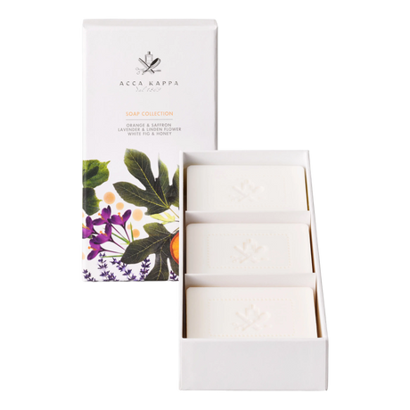Acca Kappa Soap Collection - gavesett 