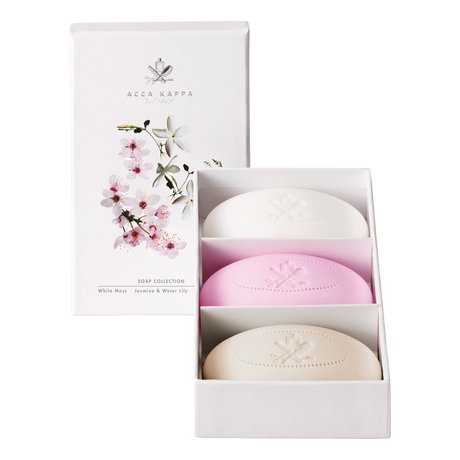 Acca Kappa Soap Collection - gavesett 