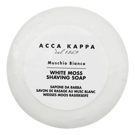 Acca Kappa White Moss barbersåpe refill 