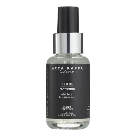 Acca Kappa White Moss hårserum i glassflaske med Inca Inchi- og linfrøolje for delikat hår