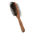 Acca Kappa Dog Brush In Walnut Wood 