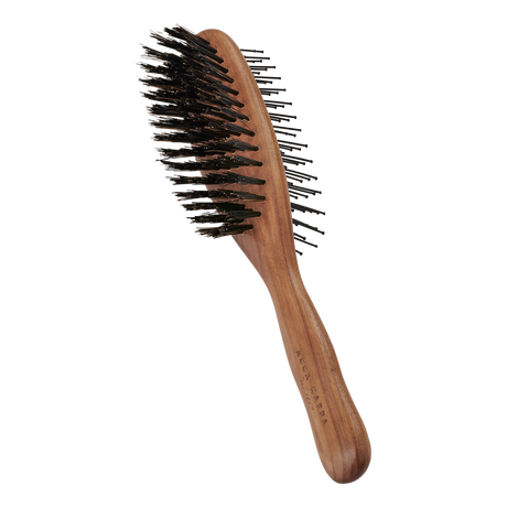 Acca Kappa Dog Brush In Walnut Wood 