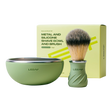 Leaf Shave barberskål og kost 