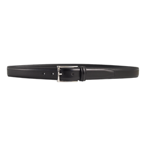 Anderson's Classic Stitched skinnbelte - Sort S (80 cm)