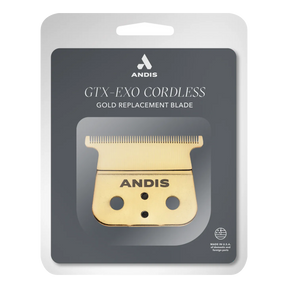 Andis GTX-EXO gullig reserveblad i originalpakning med MADE IN USA merke