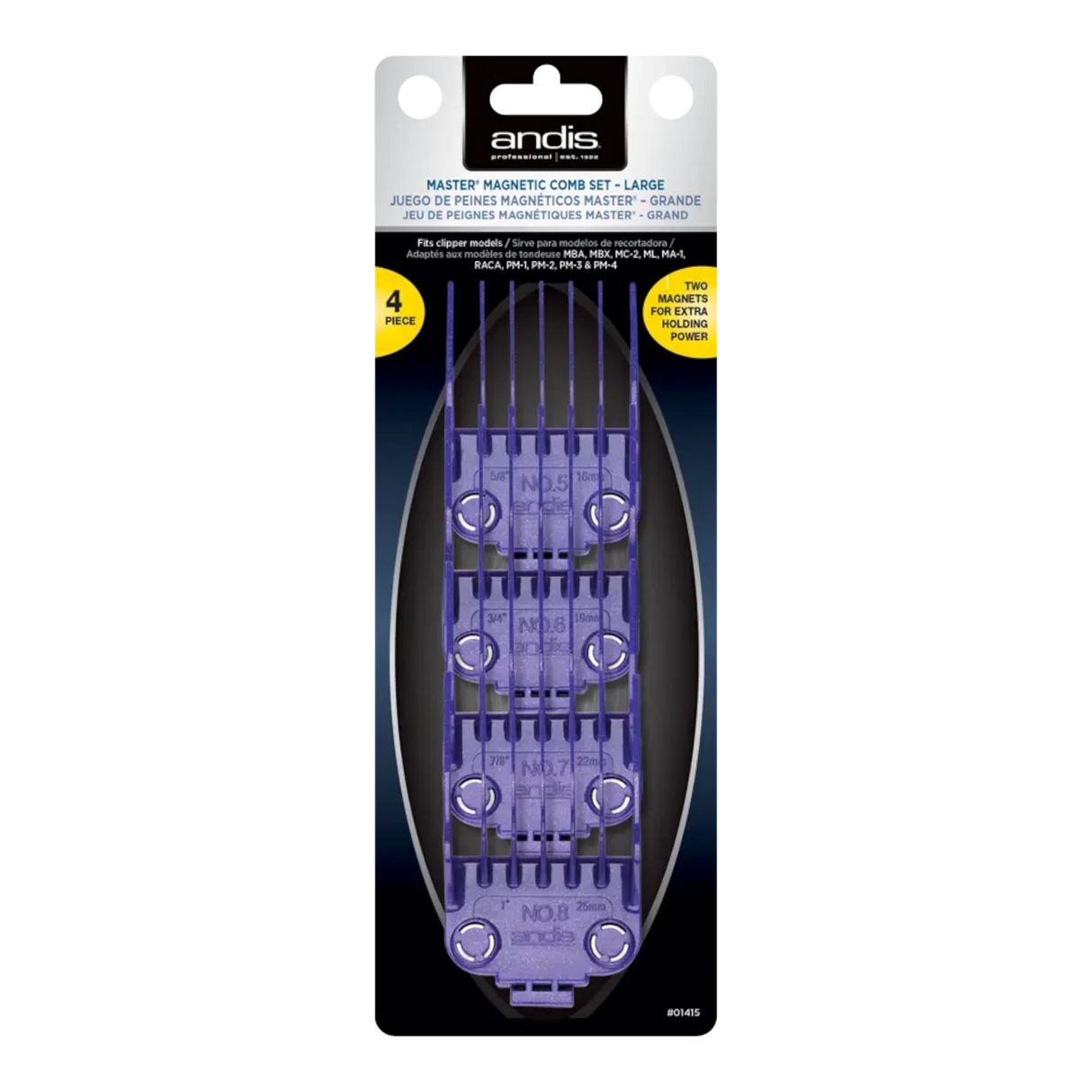 Andis Master Dual Magnet - store avstandskammer 