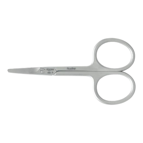 Nippes babysaks med avrundede tupper rustfritt stål 