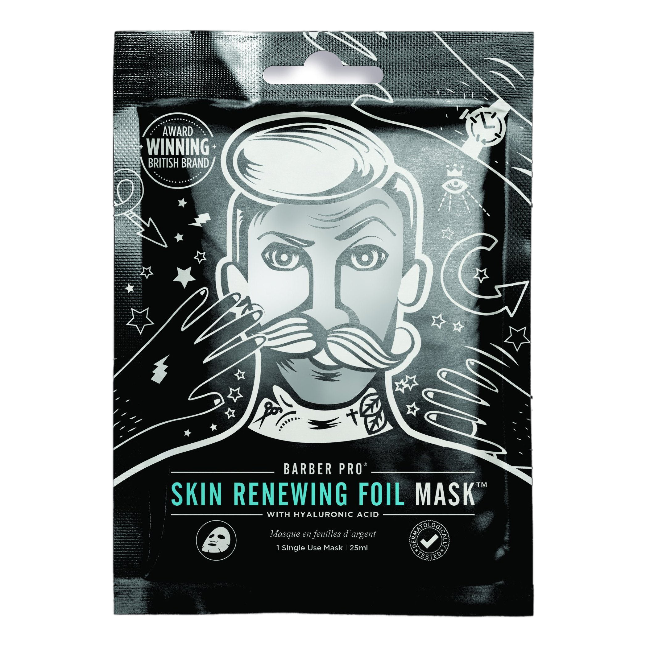 Barber Pro Skin Renewing Foil Mask ansiktsmaske