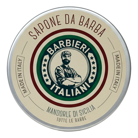 Barbieri Italiani barbersåpe i skål - Mandorla di Sicilia 