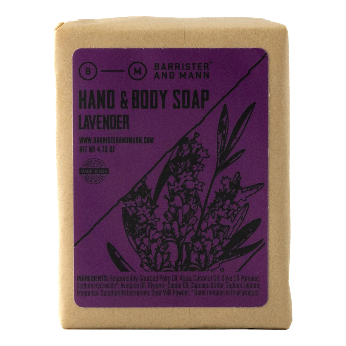 Barrister and Mann hånd- og kroppssåpe 