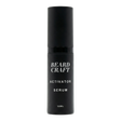 Beard Craft Activator Serum i svart 30ml flaske for skjeggvekst