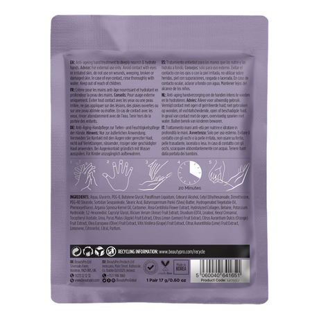 Beauty Pro Collagen Infused håndmaske