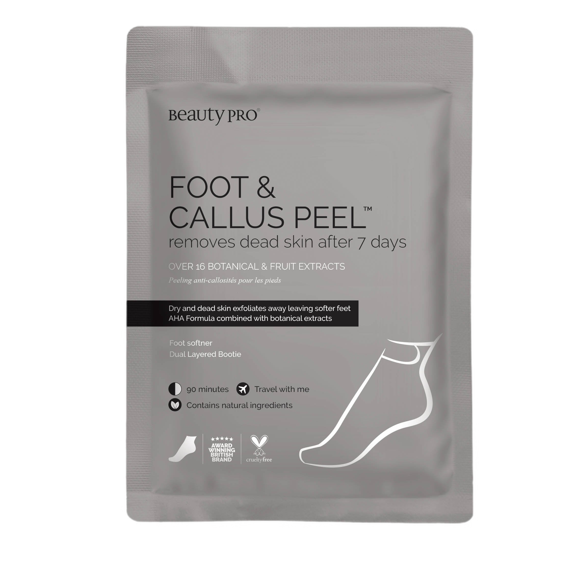 Beauty Pro Foot & Callus Peel fotmaske