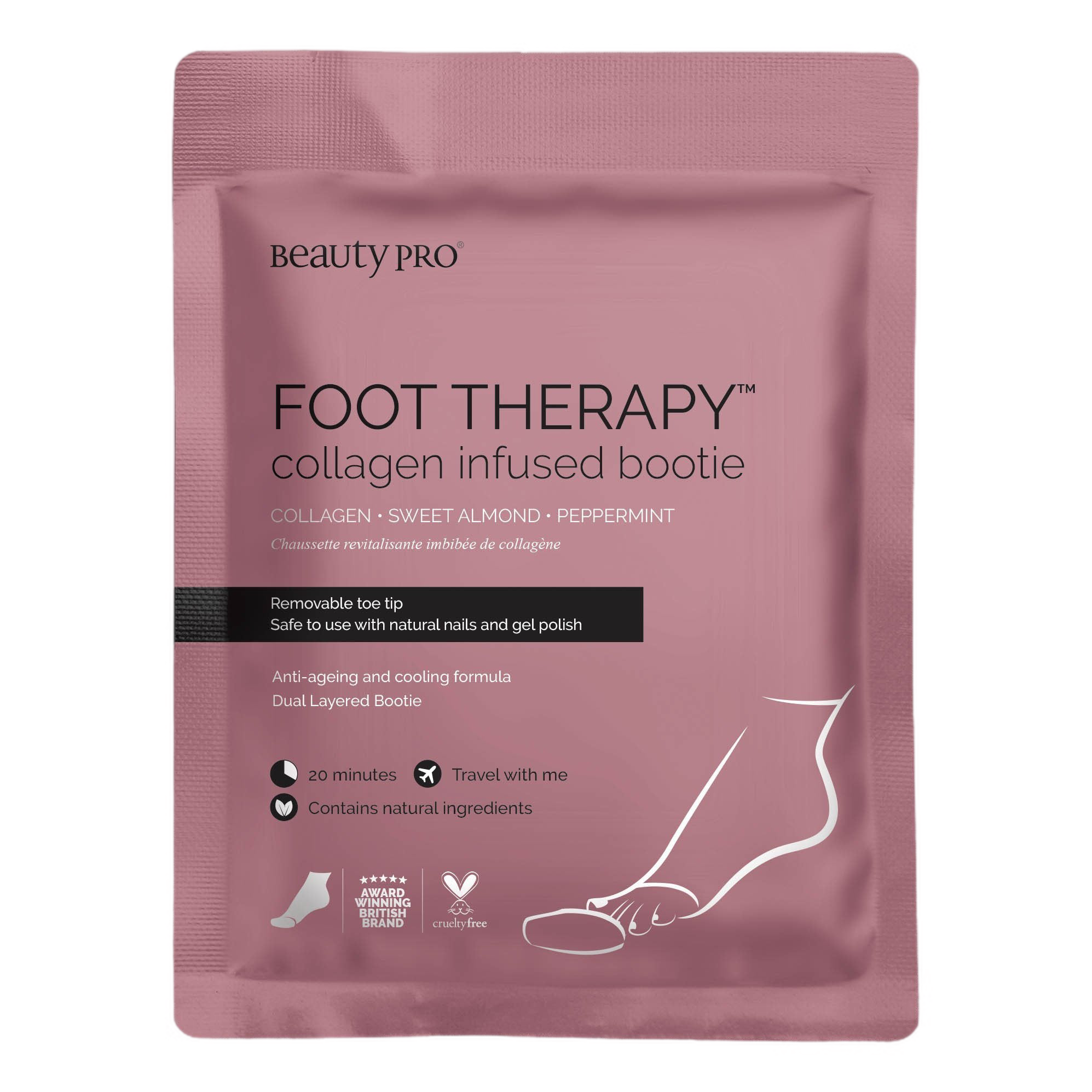 Beauty Pro Foot Therapy fotmaske