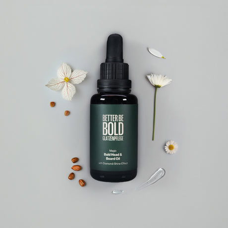 Better Be Bold Magic Bald Head & Beard Oil - Diamond Shine Effect 