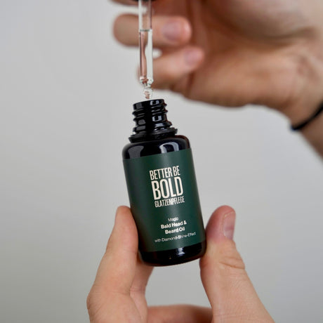 Better Be Bold Magic Bald Head & Beard Oil - Diamond Shine Effect 