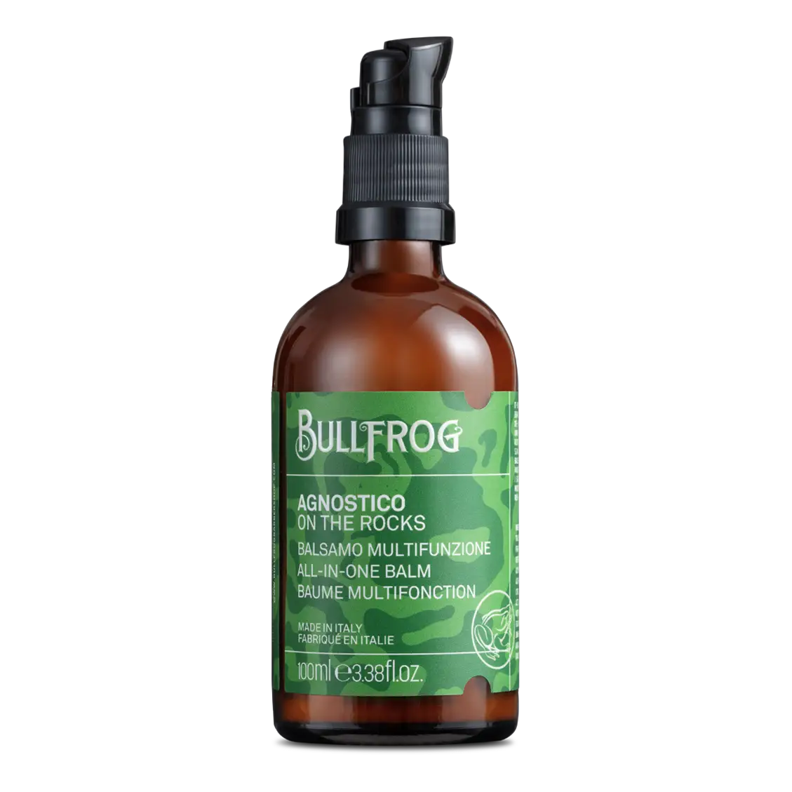 Bullfrog Agnostico All-in-one Beard Balm - On The Rocks 