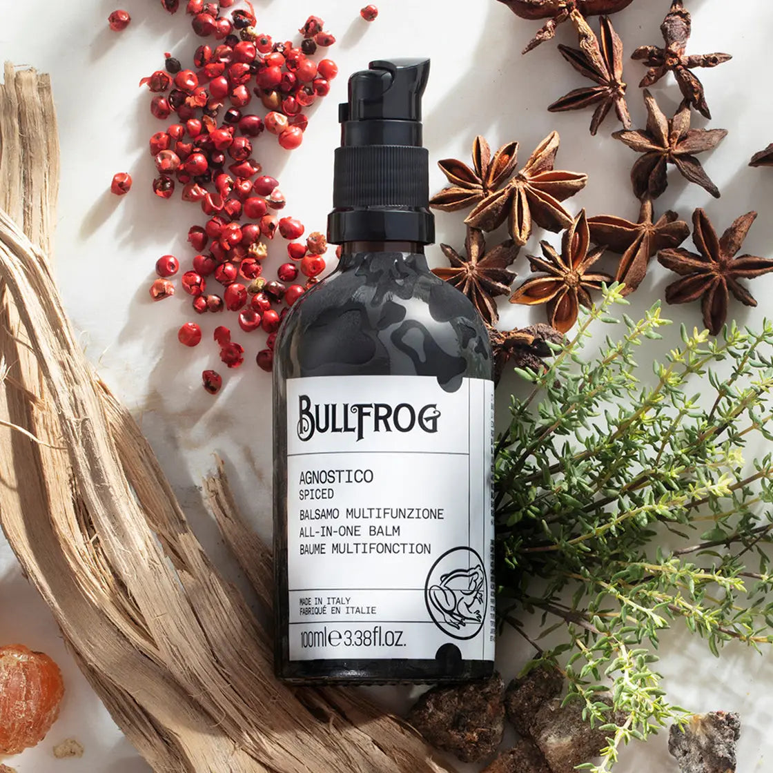Bullfrog Agnostico All-in-one Beard Balm - Spiced 