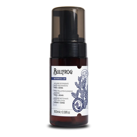 Bullfrog Anti-pollution cleansing mousse skjegg- og ansiktsvask 