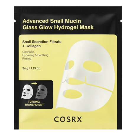 COSRX Advanced Snail Mucin Glass Glow Hydrogel Mask 