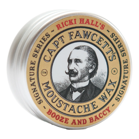 Captain Fawcett's Ricki Hall Booze & Baccy bartevoks / mustasjevoks 