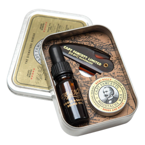 Captain Fawcett's Survival Kit for skjegg og bart 