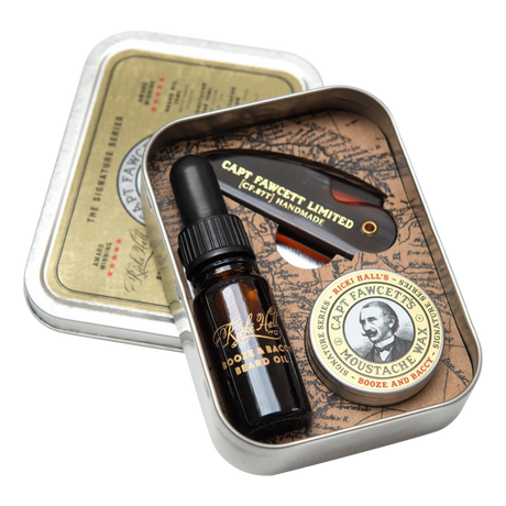 Captain Fawcett's Survival Kit for skjegg og bart 