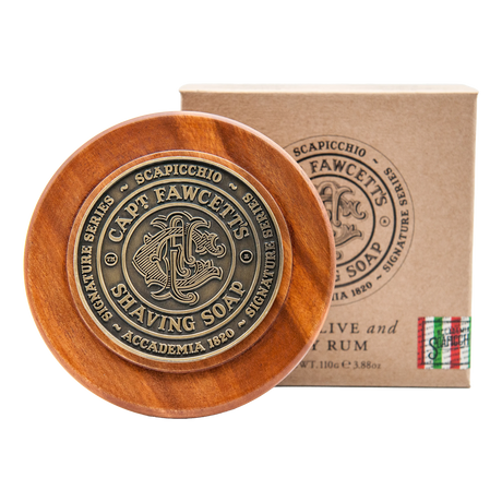 Captain Fawcett's barbersåpe i skål - Scapicchio 