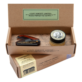 Captain Fawcett's gavesett - Bartevoks / mustasjevoks - Sandeltre 