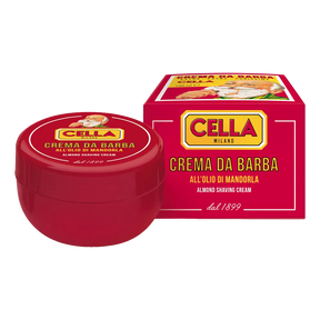 Cella Milano barberkrem i skål 