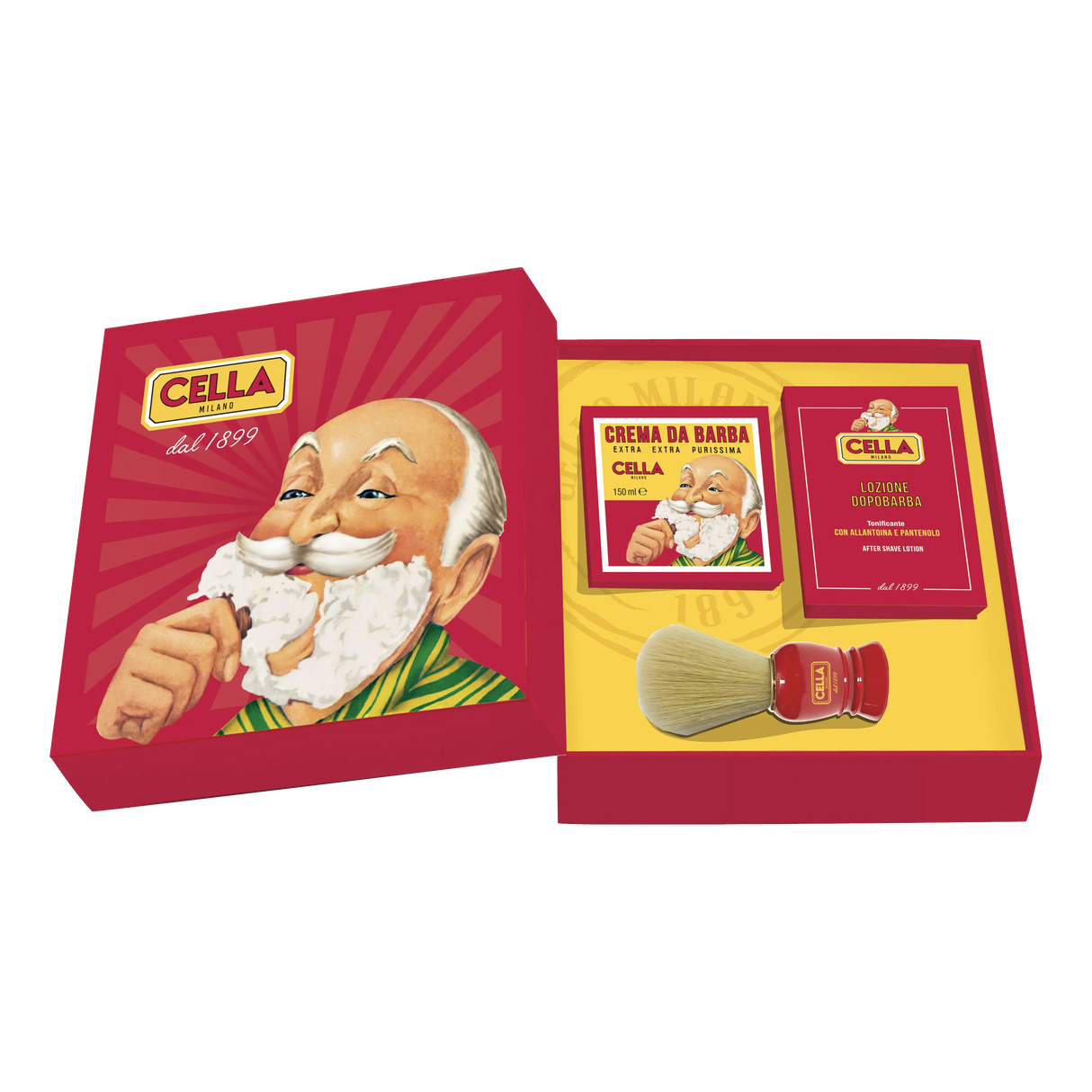 Cella Milano gavesett barbering og barberkost 