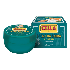 Cella Milano økologisk barberkrem i skål 