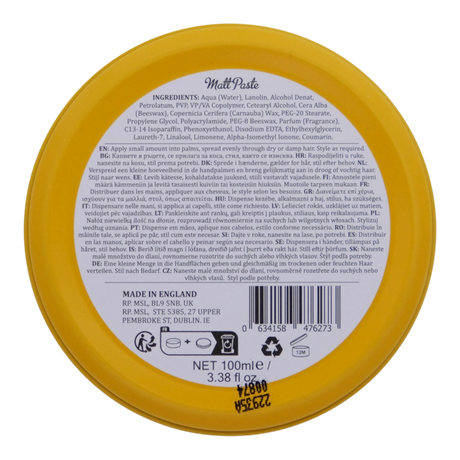 Dapper Dan Matt Paste 