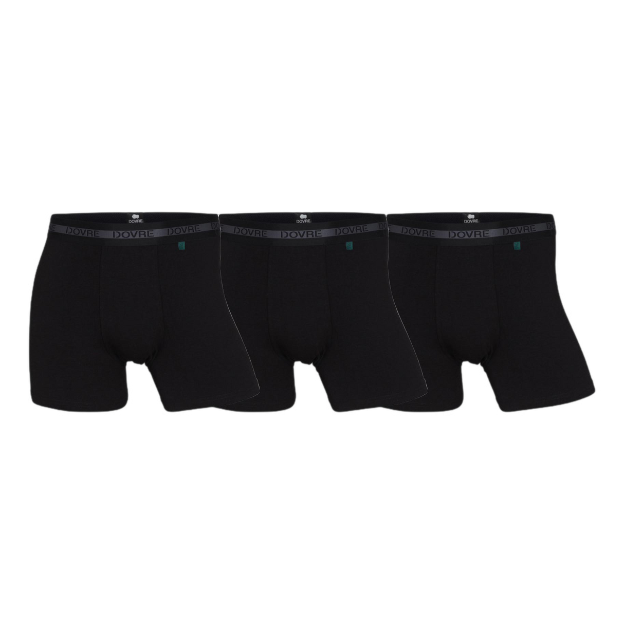 Dovre boxershorts bambus 3-pakning Sort S
